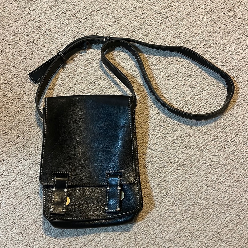 Genuine Leather Crossbody Bag